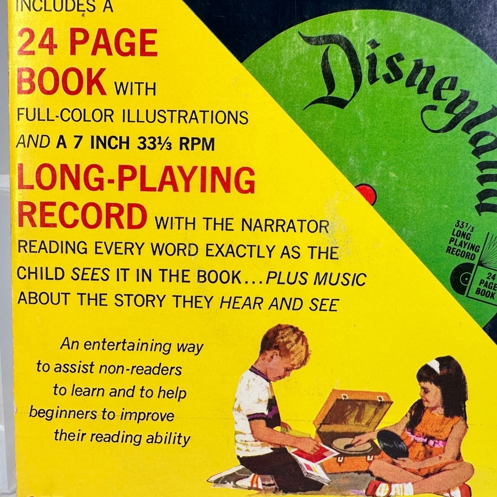 Peter and the Wolf Prokofieff Walt Disney Vinyl Record & 24page Book 1968 33LPR - Picture 15 of 16
